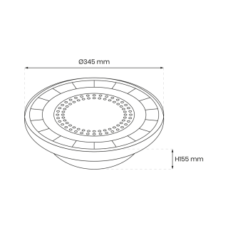 Oprawa techniczna HIGH BAY 200W 4000K 5lat Gwarancji