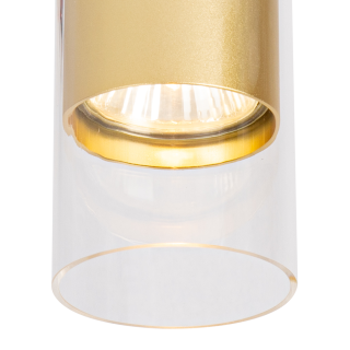 Lampa sufitowa Ricky Downlight Złoty 1xGU10