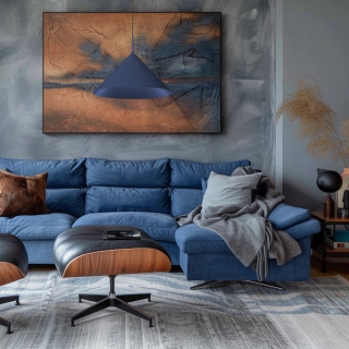 Lampa wisząca CAPITAL GREEN Ø46cm 1xGX53