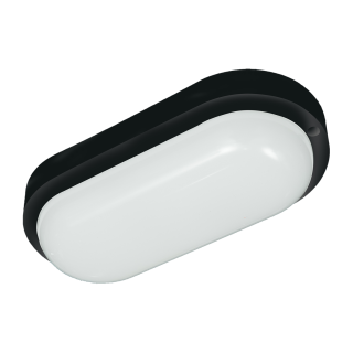 Oprawa kanałowa Davo Owal 8W 4000K IP64 Czarny