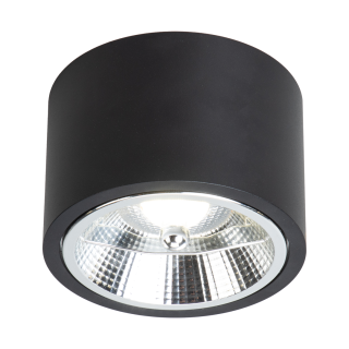 Lampa sufitowa Redondo Czarny 1xAR111 GU10