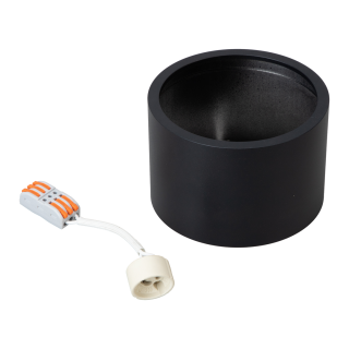 Lampa sufitowa Redondo Czarny 1xAR111 GU10