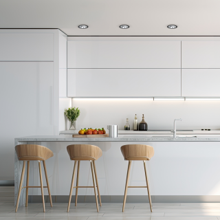 Oprawa podtynkowa Redondo Czarny 1xAR111 GU10