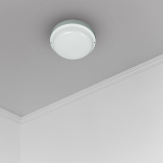 Oprawa kanałowa Davo Okrąg 8W 4000K IP64 Biały