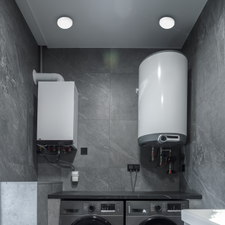 Oprawa kanałowa Davo Okrąg 18W 4000K IP64 Biały