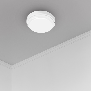 Oprawa kanałowa Davo Okrąg 18W 4000K IP64 Biały