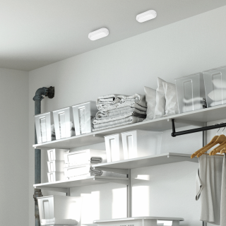 Oprawa kanałowa Davo Owal 18W 4000K IP64 Biały