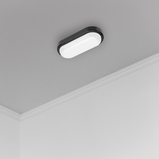 Oprawa kanałowa Davo Owal 18W 4000K IP64 Czarny