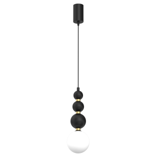 Lampa wisząca BOULE Black 1xG9