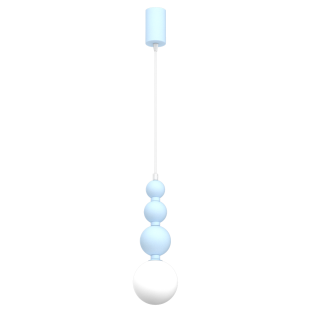 Lampa wisząca BOULE Blue 1xG9