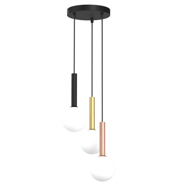 Lampa wisząca PLAY BLACK 3xG9