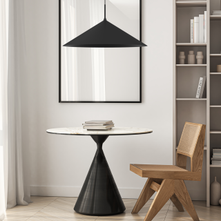 Lampa wisząca CAPITAL CZARNY 60 cm 1XGX53