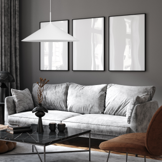 Lampa wisząca CAPITAL BIAŁY 60 cm 1XGX53