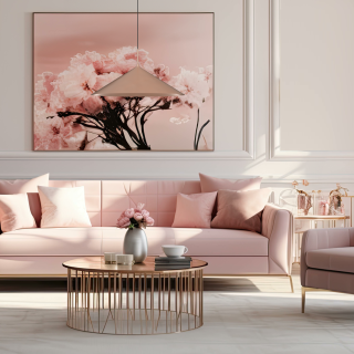 Lampa wisząca CAPITAL MIEDZIANY 60 cm 1XGX53