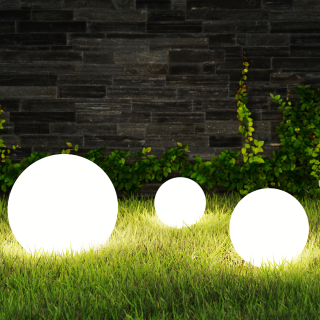 Kula ogrodowa Globo Fi600 + Żarówka RGB A60 10W + Pilot