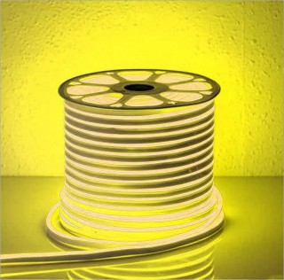 NEON FLEX LED ŻÓŁTY 50m