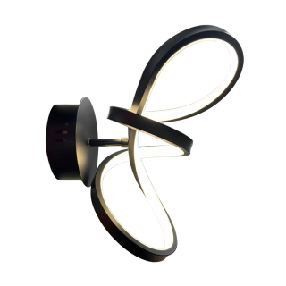 Kinkiet TESORO BLACK 15W LED