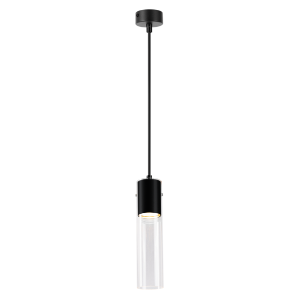 Lampa Wisząca Ricky Czarny 1xGU10