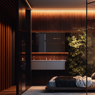 Zestaw taśma COB 320/m 3000K IP20 3 m + zasilacz