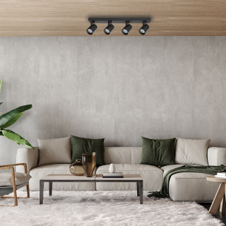 Oprawa Volf Spot Czarny 4xGU10