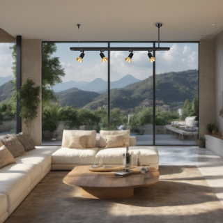 Zawiesie zasilające prowadnica Track Czarny 3-obwodowy