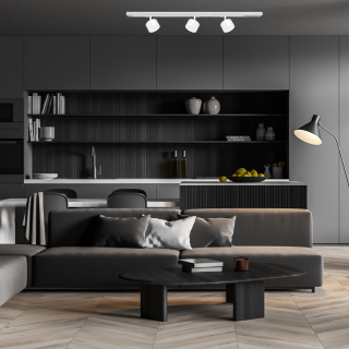 Oprawa Cyklop Track Biały 1xGx53