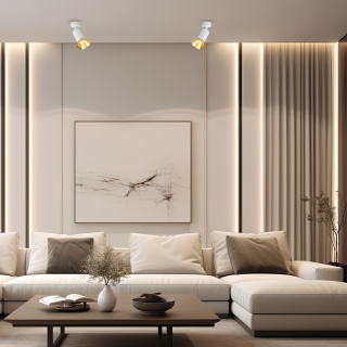 Lampa sufitowa Tulip Spot Biały 1xGU10