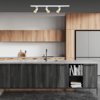 Lampa sufitowa Tulip Track Biały 1xGU10