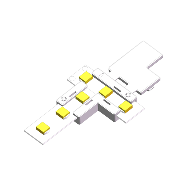 Złączka zatrzaskowa do taśm SMD/COB Typ T 2Pin 8mm 5A