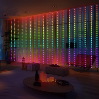 Kurtyna Wizard Pchełka 3x3m 300LED RGB