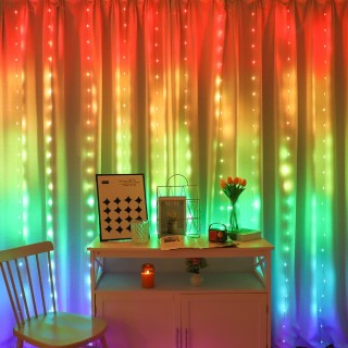 Kurtyna Wizard Pchełka 3x3m 300LED RGB