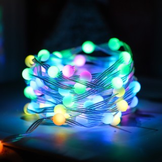 Girlanda Wizard Kulka 5m 100LED RGB