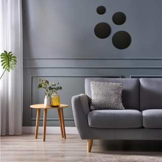 Kinkiet DISK 18W 3CCT IP65 Czarny