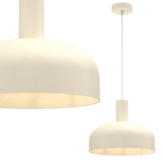Lampa wisząca VISBY KREMOWA 1xE27