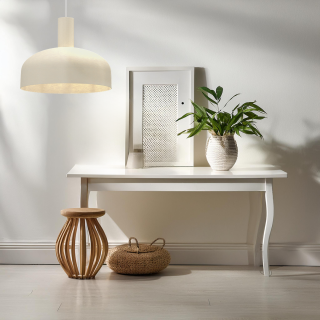 Lampa wisząca VISBY KREMOWA 1xE27