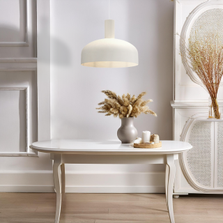 Lampa wisząca VISBY KREMOWA 1xE27