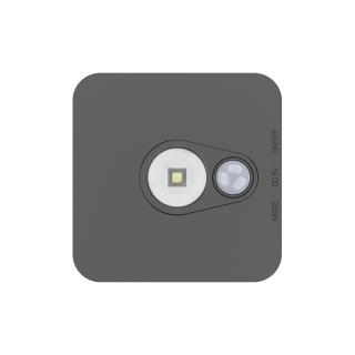 Lampka podszafkowo-schodowa Stanley Czarny 3CCT 7,5*7,5cm