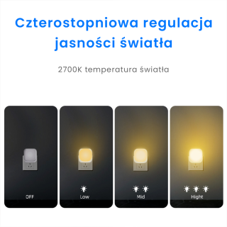Lampka wtykowa Pati 2700K