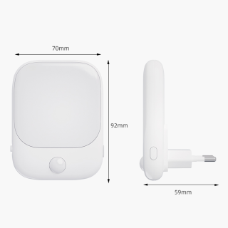 Lampka wtykowa Pati 2700K + PIR