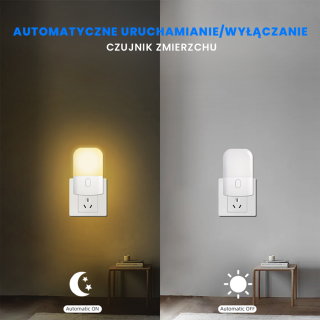 Lampka wtykowa Kama 2700K