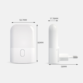 Lampka wtykowa Kama 2700K