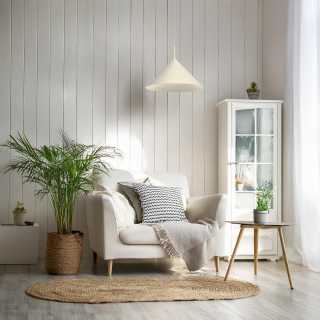 Lampa wisząca CAPITAL CREAMY Ø46cm 1xGX53