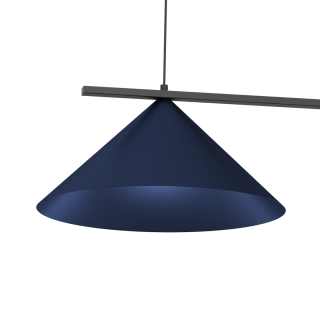 Lampa wisząca CAPITAL BLACK/NAVY BLUE 2XGX53