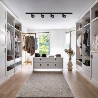 Reflektor szynoprzewód Ojo 35W 2700/4000K Czarny 3-obwodowy