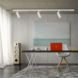 Reflektor szynoprzewód Sumba 20W 2700/4000K Biały 3-obwodowy