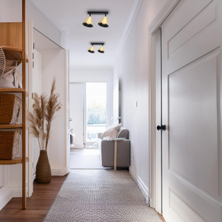 Lampa sufitowa Cone Spot Złoty 2xGU10