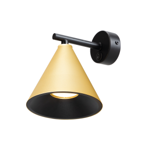 Kinkiet Cone Złoty 1xGU10