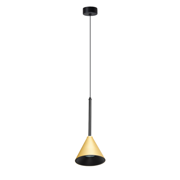 Lampa wisząca Cone Złoty 1xGU10