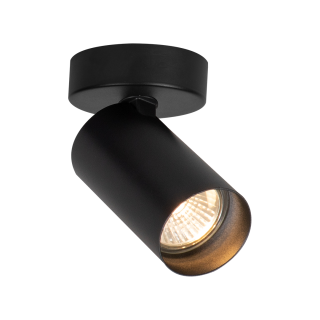 Lampa sufitowa Hero Spot Czarny 1xGU10
