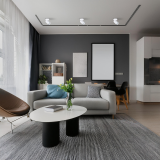 Lampa sufitowa Hero Spot Biały 1xGU10